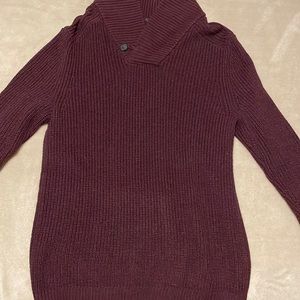 Men’s Merlot colored Banana Republic sweater